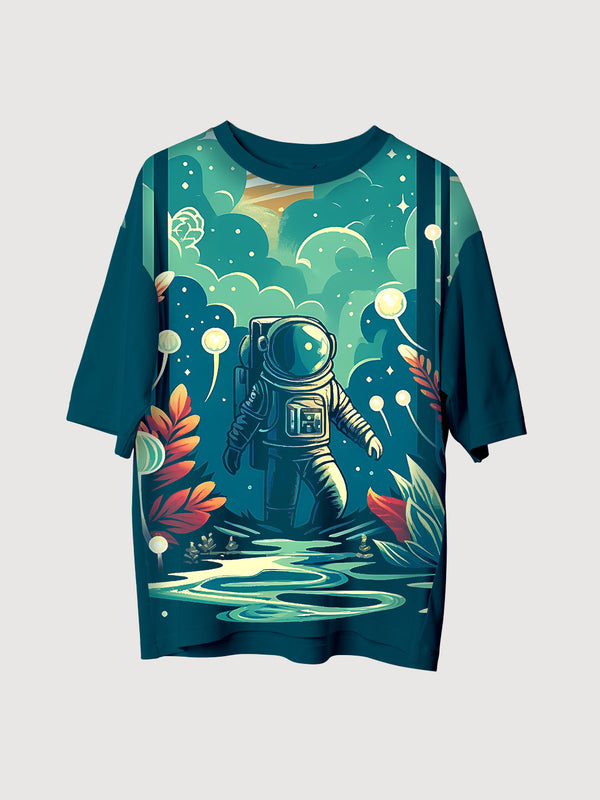 Cosmic Explorer Oversized T-Shirt