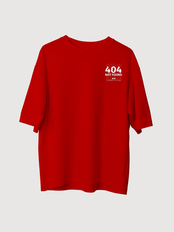 404 Not Found Oversized T-Shirt