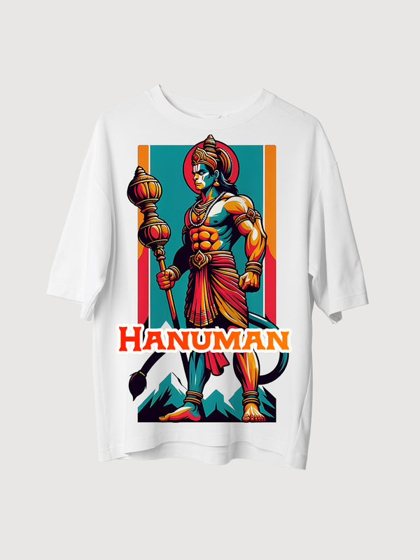 Mighty Hanuman Oversized T-Shirt