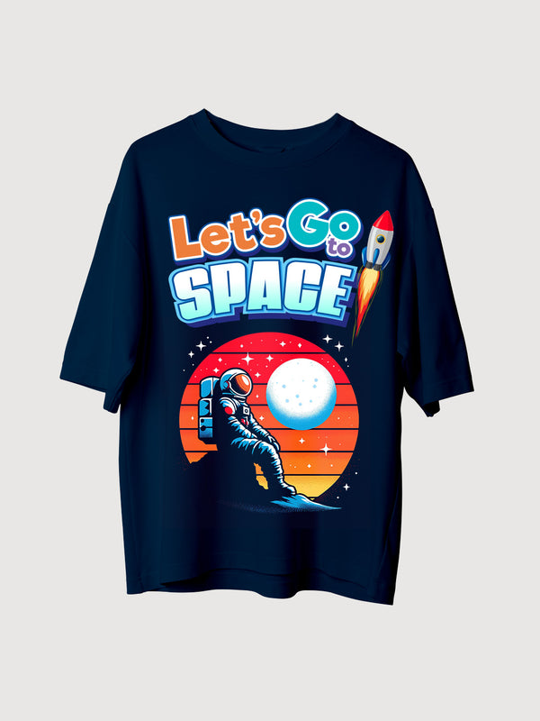 Let’s Go to Space Oversized T-Shirt