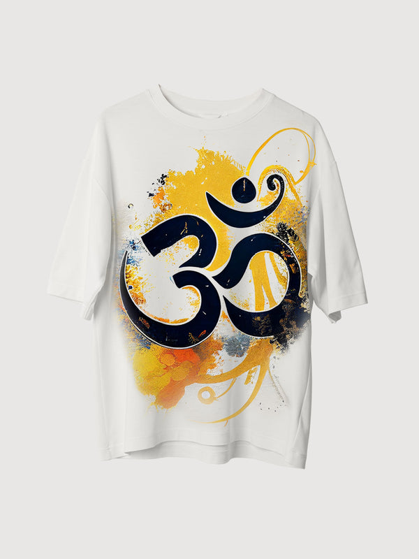 Om Spiritual Oversized T-Shirt