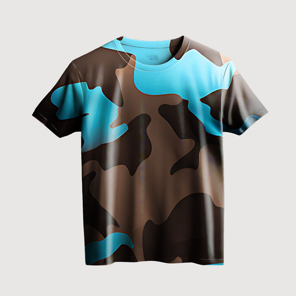 Urban Blue Camouflage T-Shirt