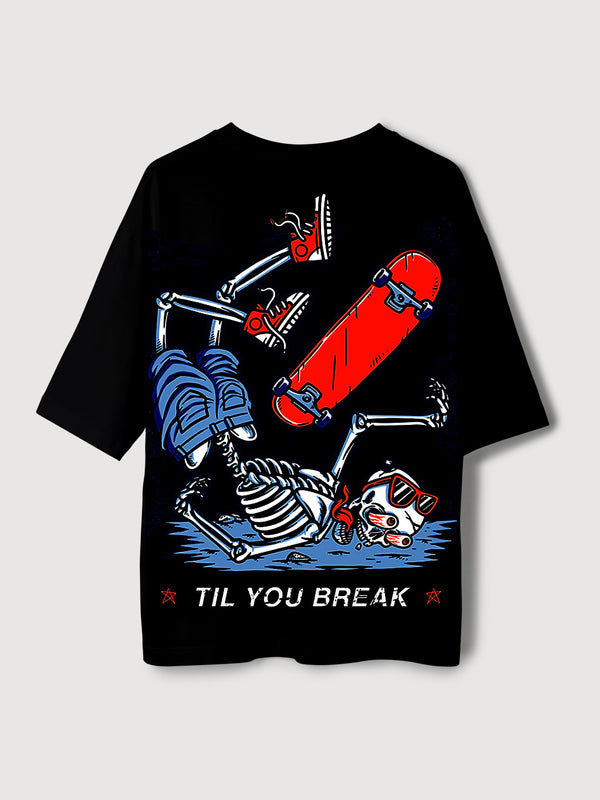 Skate Fever Oversized Cotton T-Shirt