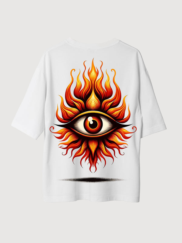 Third Eye Flame Oversized T-Shirt
