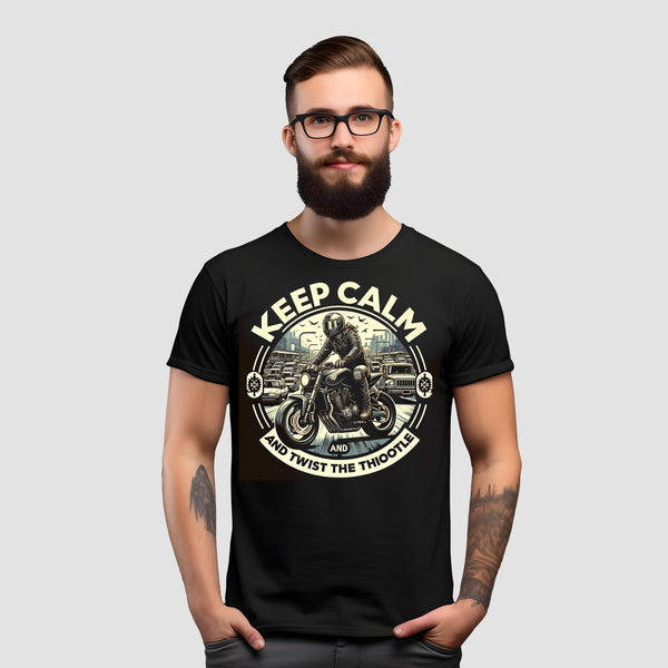 Keep Calm and Twist the Throttle T-Shirt