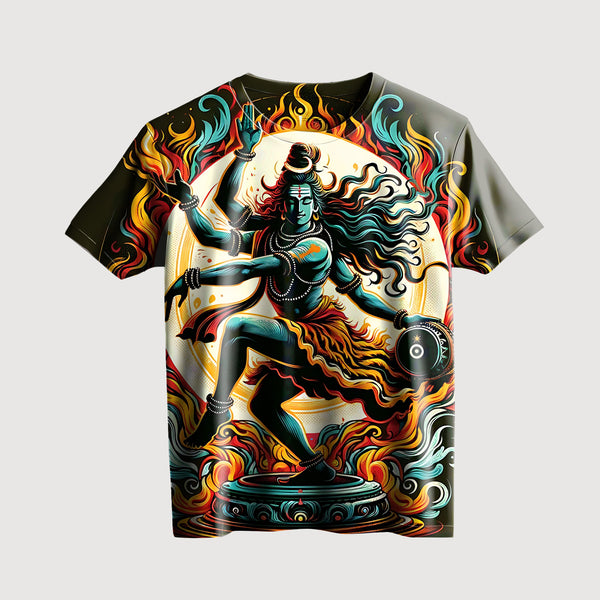 Cosmic Shiva Nataraja T-Shirt