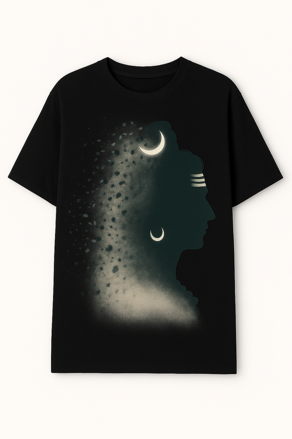 Cosmic Lord Shiva Silhouette T-Shirt