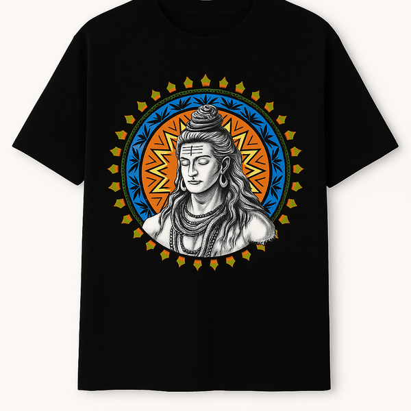 Tribal Mandala Shiva T-Shirt