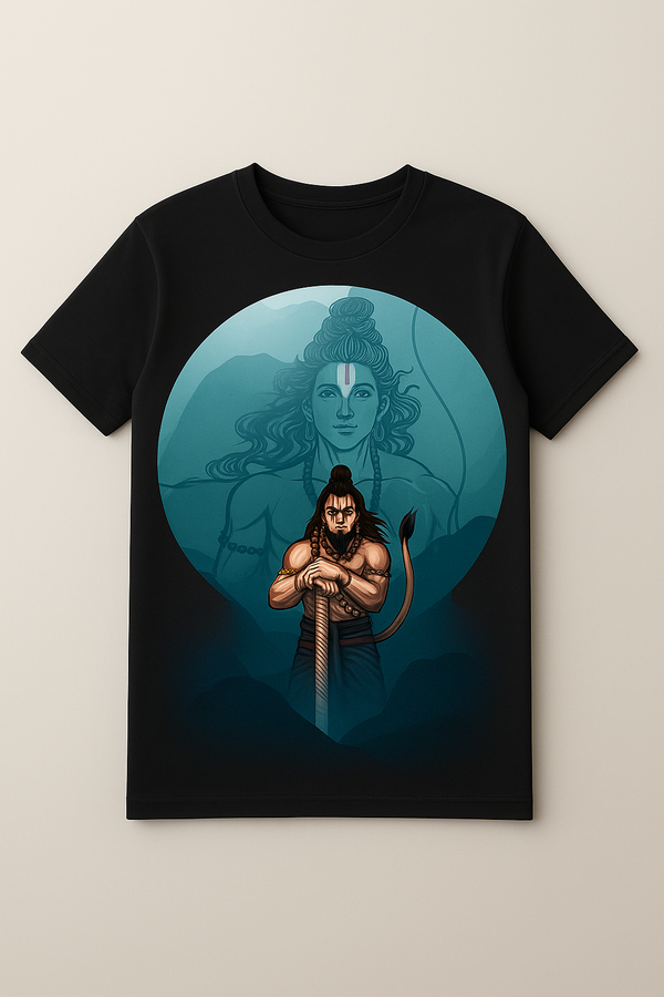 Hanuman Bhakti T-Shirt for Men & Boys