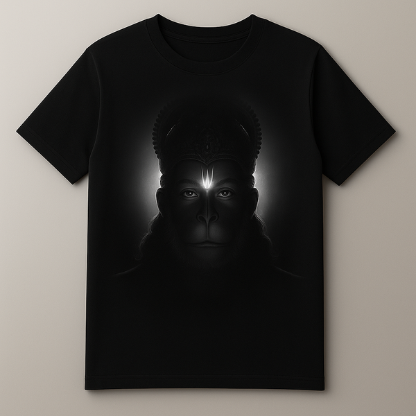Shri Hanuman Shadow Graphic T-Shirt