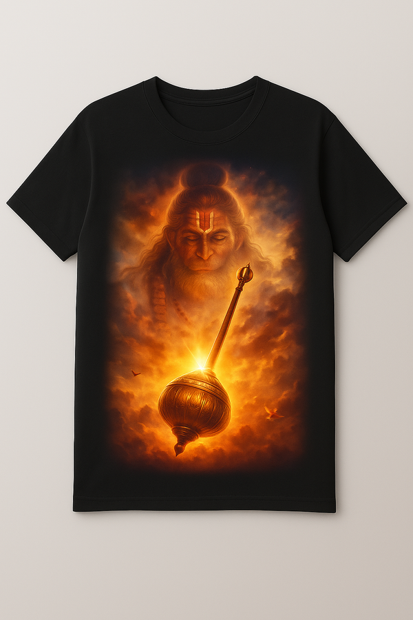 Hanuman’s Gada Divine Presence T-Shirt
