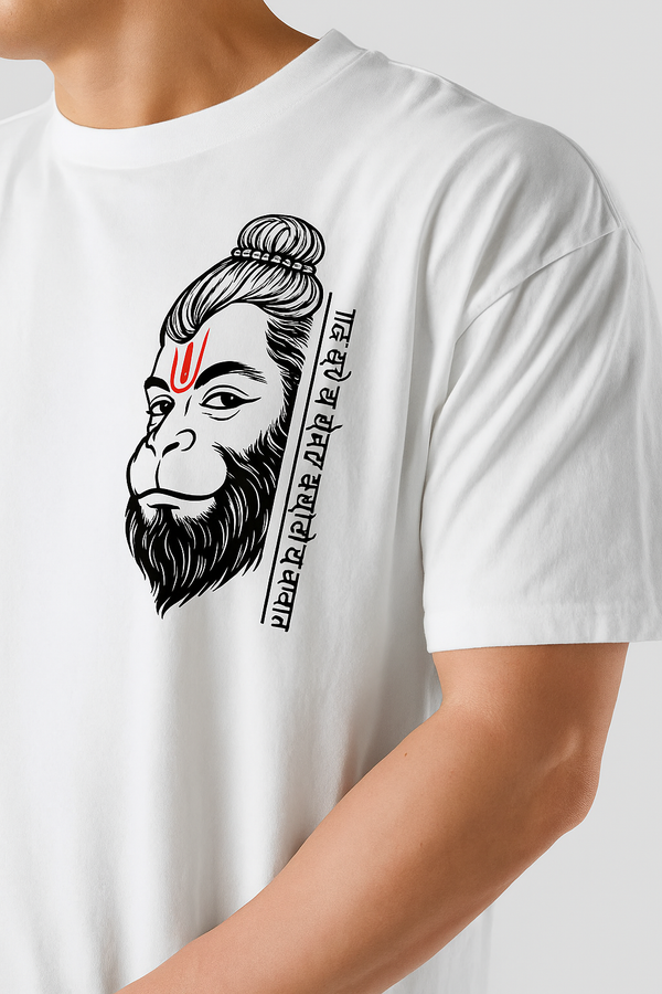 Hanuman Bold Expression T-Shirt