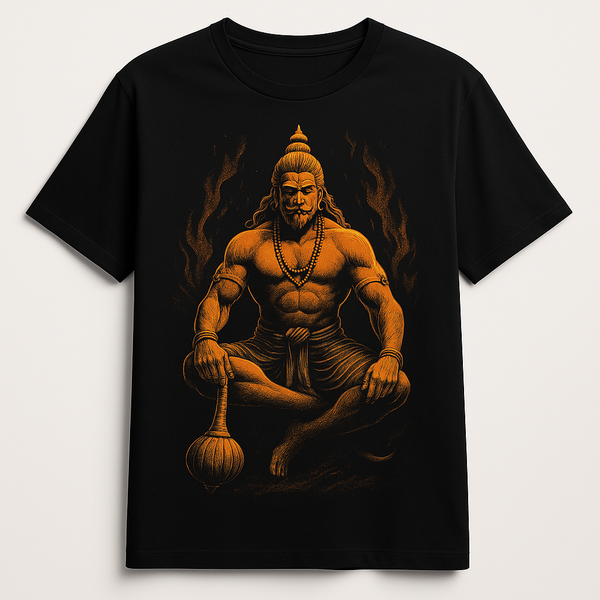 Lord Hanuman Power Pose T-Shirt