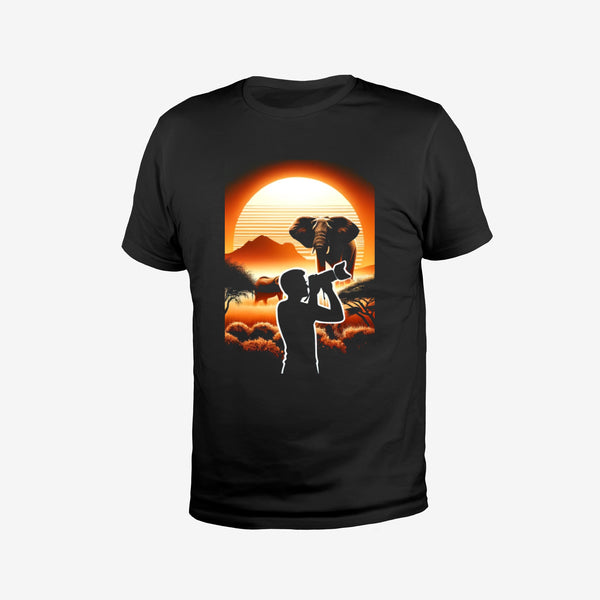 Safari Sunset Photographer T-Shirt